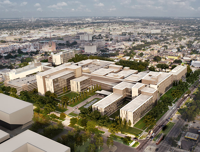 Resilient NBBJ Hospitals in New Orleans Featured in Architectural Record