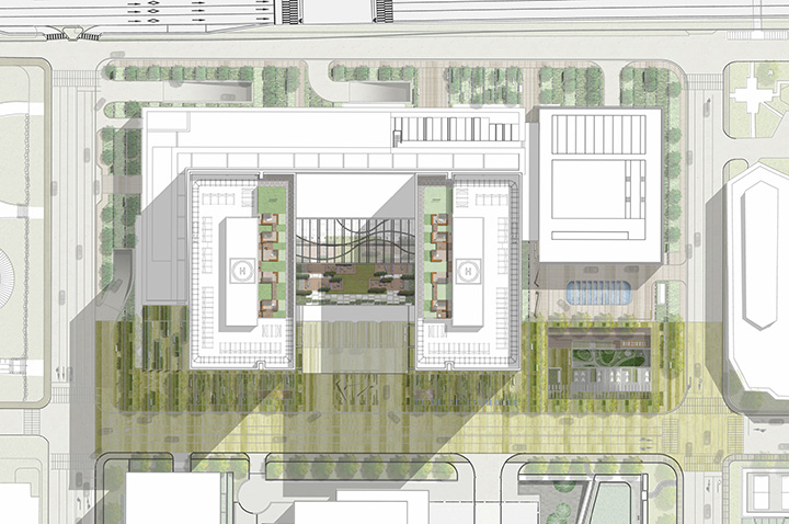 Site Plan Rendering