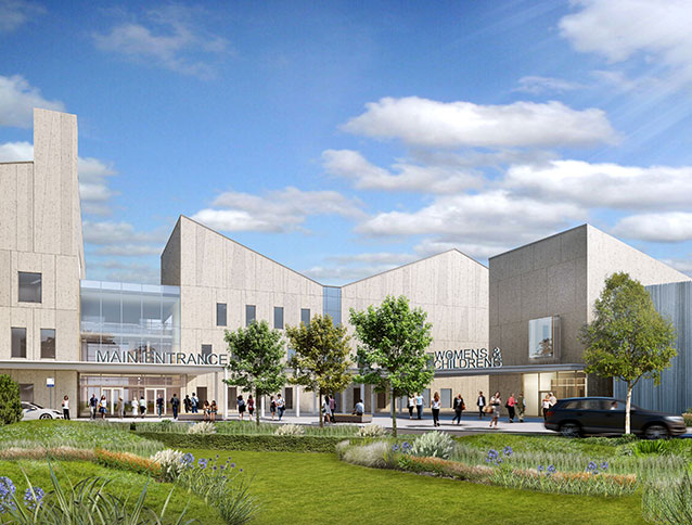 NBBJ Appointed as Preferred Bidder for Dumfries and Galloway New District General Hospital