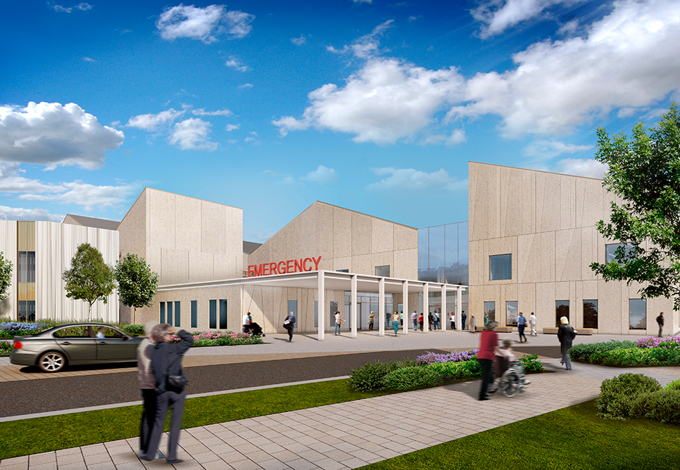 Dumfries and Galloway Acute Hospital NBBJ