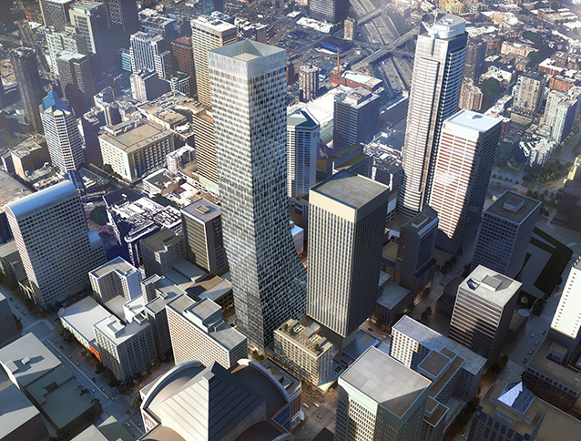 The Wall Street Journal Covers NBBJ’s Design for Rainier Square Tower